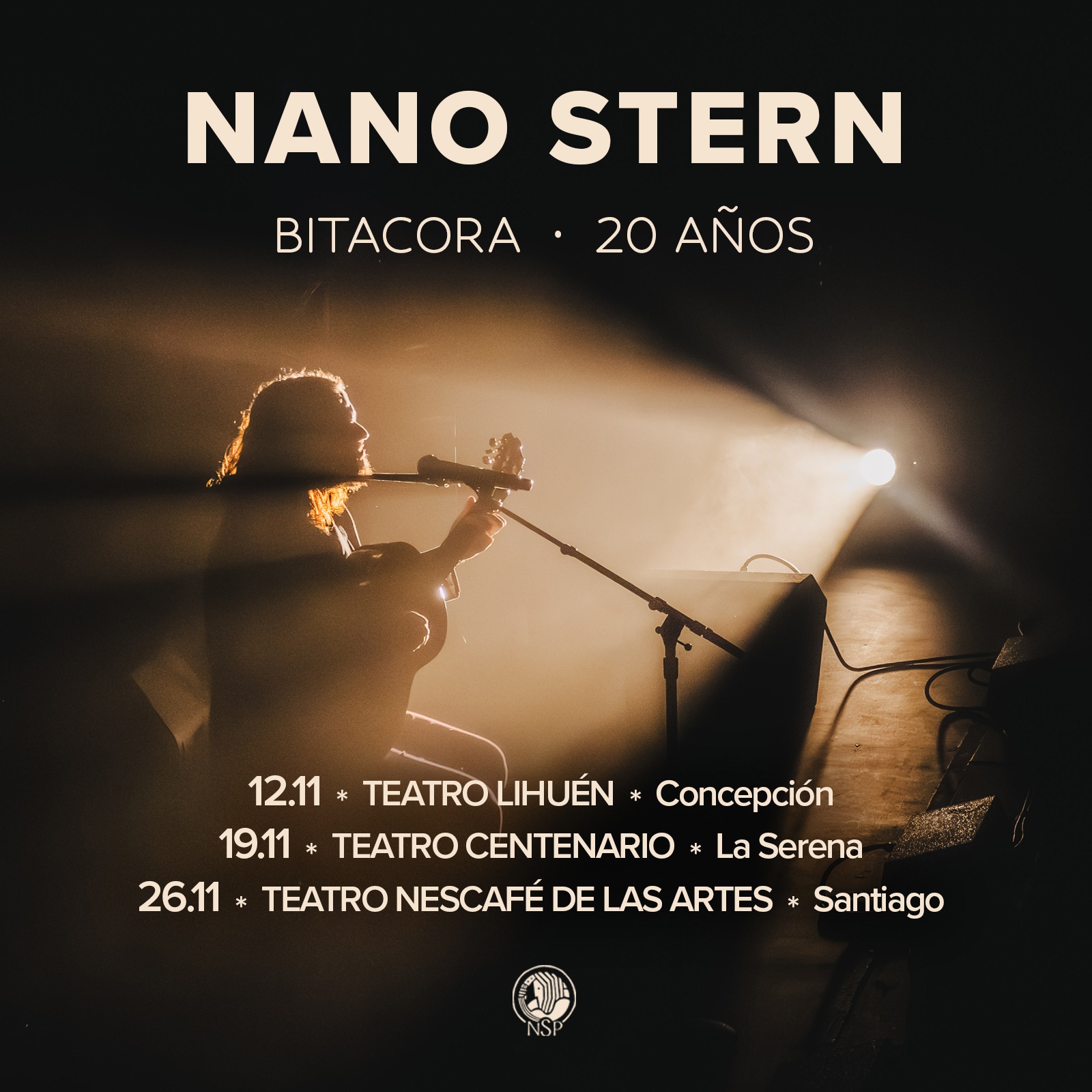 ''Bitácora'': Nano Stern celebrará en vivo sus 20 años de carrera